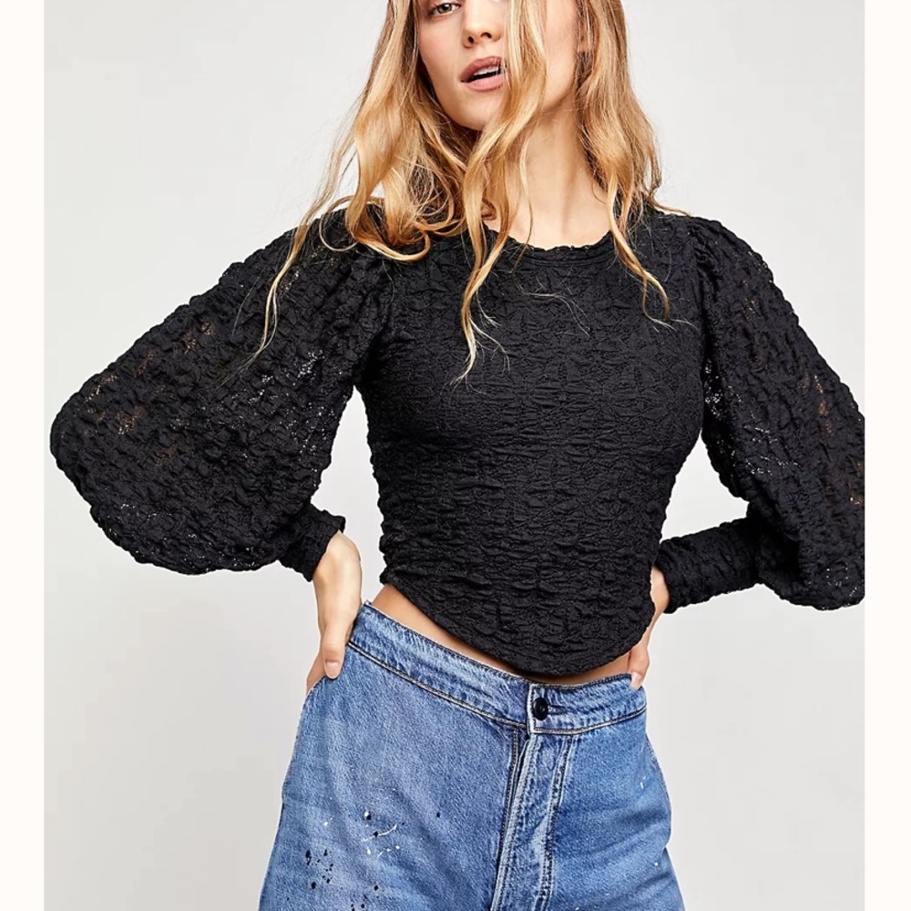 •FREE PEOPLE• Tea Time top. NWT